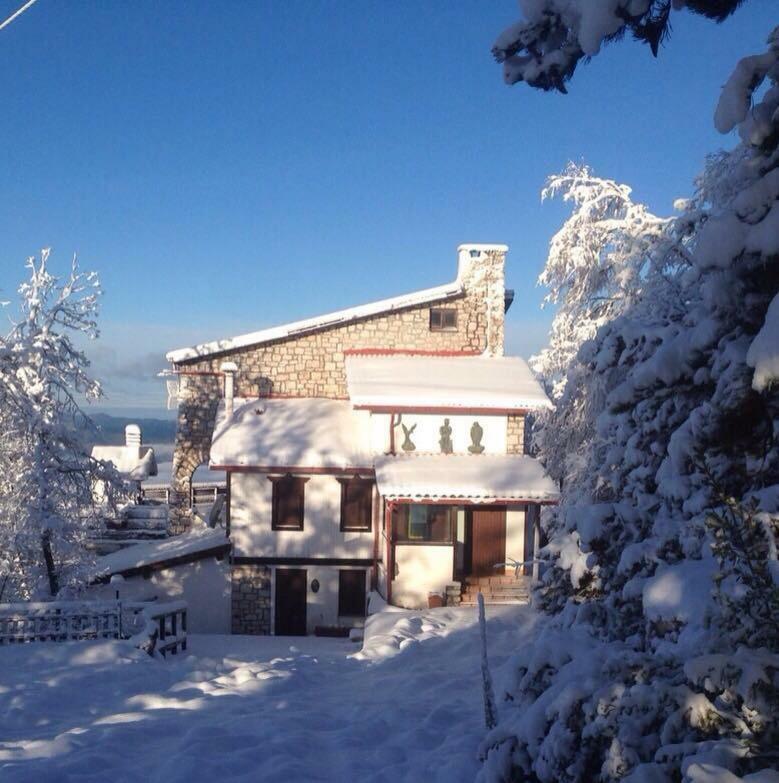 Nido Del Nibbio Bed & Breakfast Subiaco Exterior photo